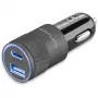 4smarts Rapid+ - Auto-Power Supply - 27 Watt - 3 A - QC 3.0, PD - 2 Porty wyjściowe (USB, 24-pin USB-C)