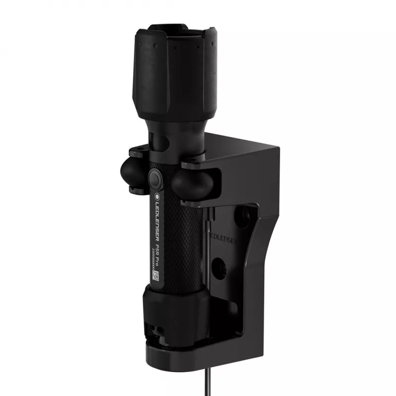 LED Lenser P5R Pro ręczna latarka LED wielokrotnego ładowania, czarna, model 503101