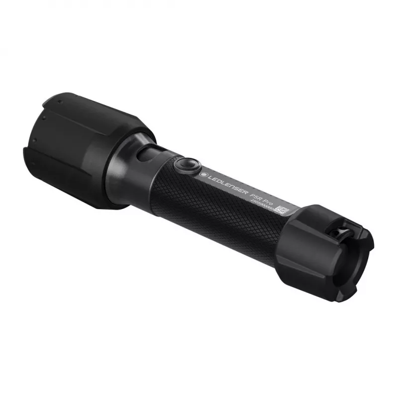 LED Lenser P5R Pro ręczna latarka LED wielokrotnego ładowania, czarna, model 503101