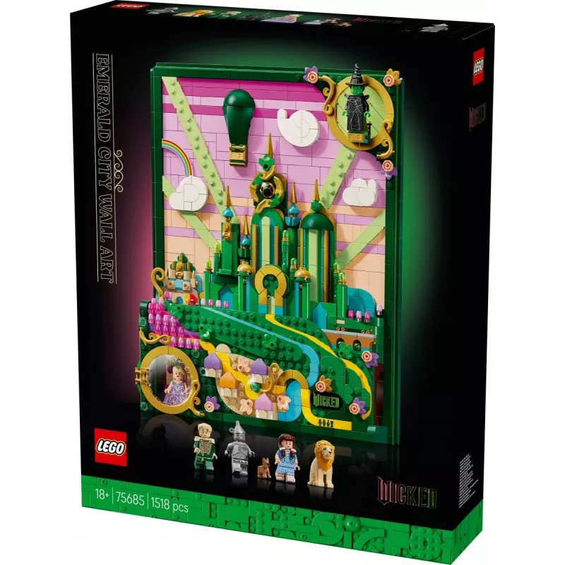 Klocki konstrukcyjne Wicked 75685 Obraz Emerald City
