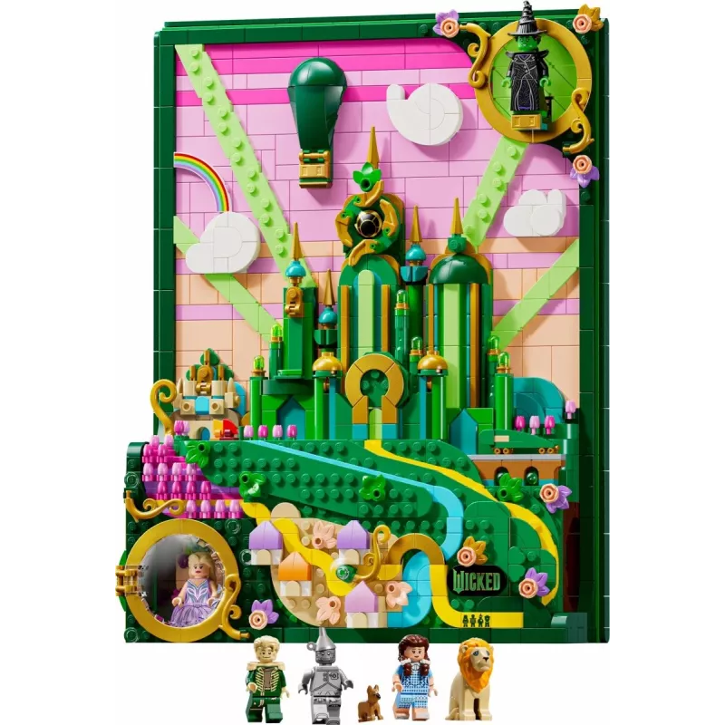 Klocki konstrukcyjne Wicked 75685 Obraz Emerald City