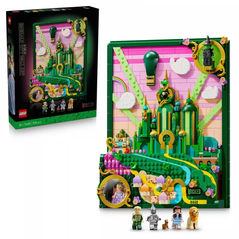 Klocki konstrukcyjne Wicked 75685 Obraz Emerald City