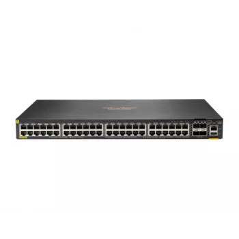 HPE Aruba 6300F - Switch - L3 - zarządzany - 48 x 10/100/1000 (PoE+) + 4 x 50 Gigabit Ethernet SFP56 - do montażu w szafie rack - PoE+ - zgodny z TAA
