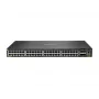 HPE Aruba 6300F - Switch - L3 - zarządzany - 48 x 10/100/1000 (PoE+) + 4 x 50 Gigabit Ethernet SFP56 - do montażu w szafie rack - PoE+ - zgodny z TAA