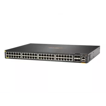 HPE Aruba 6300F - Switch - L3 - zarządzany - 48 x 10/100/1000 (PoE+) + 4 x 50 Gigabit Ethernet SFP56 - do montażu w szafie rack - PoE+ - zgodny z TAA