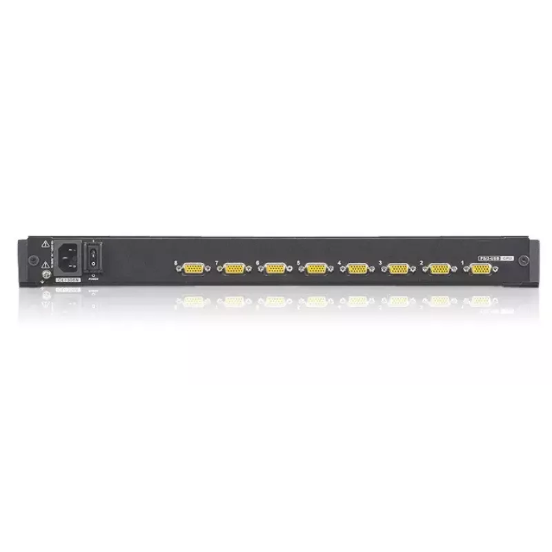 Przełącznik KVM ATEN CL1308N montaż w szafie Rack czarny