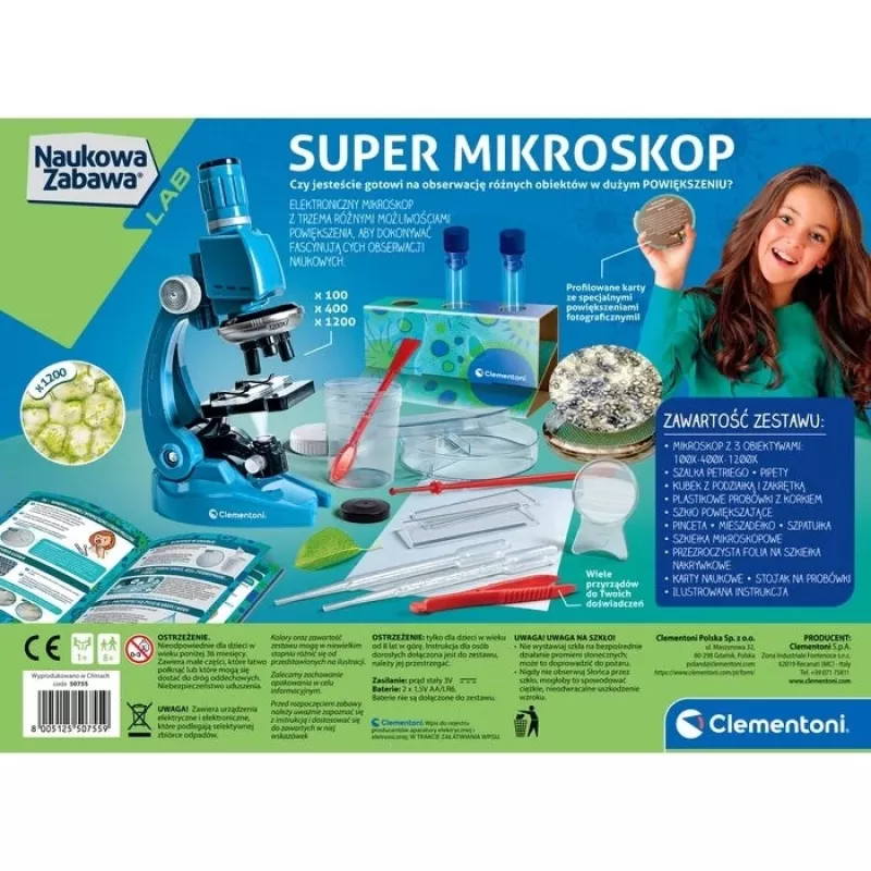 Clementoni Scientific Fun - Super Microscope