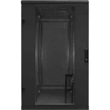 Triton - RMA-27-A68-BAX-A1 Szafa sieciowa 19 inch 27HE, 600x800mm, drzwi szklane, czarna