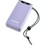 Powerbank USB 20000MAH QC3.0/FIOLETOWY F20000 7332053 Intenso