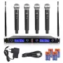 DNA WM4 Vocal Set - zestaw (mikrofon bezprzewodowy, 4 nadajniki ręczne, system dźwięku UHF)