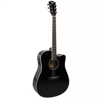 V-TONE VEAG1 CE BK - 4/4 gitara elektroakustyczna, czarna