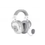 Słuchawki nauszne HAVIT H2002YG — bezprzewodowe 2,4G, Bluetooth, przewodowe, 20–20 000 Hz, zasięg 10 m, 257 g (biały/szary)