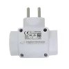 Esperanza ELK302W rozgałęziacz elektryczny, 3 gniazda, biały