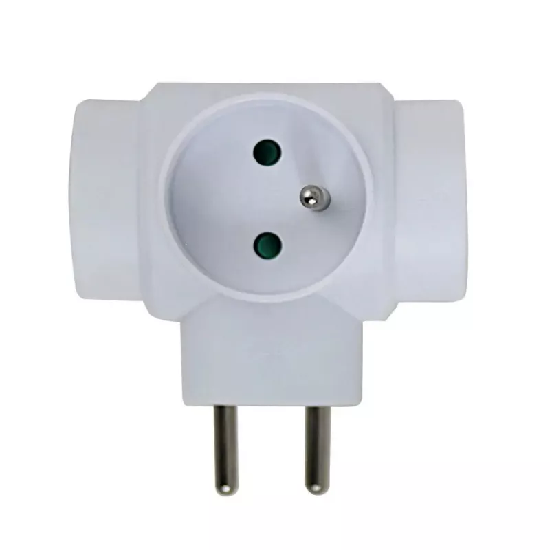 Esperanza ELK302W rozgałęziacz elektryczny, 3 gniazda, biały