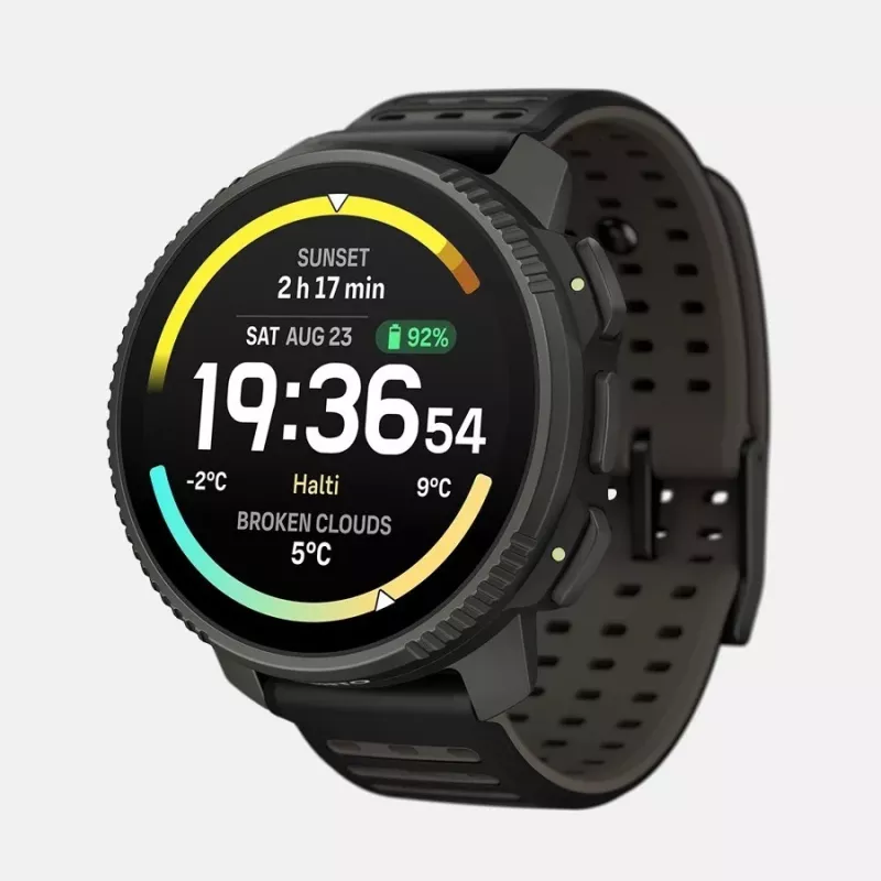 Suunto Vertical 2 Titanium Czarny zegarek sportowy