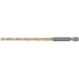 Makita D-14956 HSS TiN wiertło kręte do metalu 1 szt. 4,2 mm Długość całkowita 95 mm Powlekane tytanem 1/4 cala