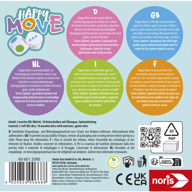 Happy Move, Gra zręcznościowa