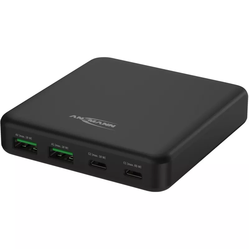 USB-Charger Desktop Charger DC465PD (czarny, 65 W, PD, Quick Charge 3.0)