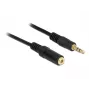 Kabel audio DeLOCK 83766 2m 3.5mm Czarny