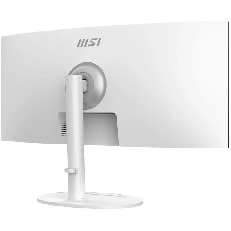 MSI Modern MD342CQPWDE, 34 inch, UltraWide Quad HD, VA, 3440 x 1440, 21:9, 4 ms, 120 Hz, 300 cd/m², 3500:1, USB-C, HDMI, DisplayPort, czarny