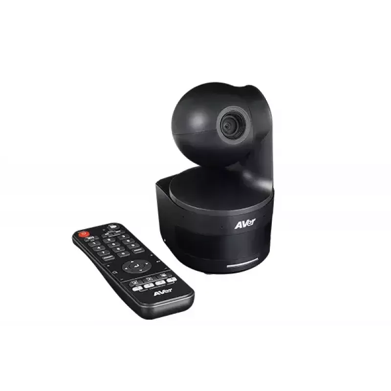 Kamera konferencyjna AVerMedia DL10 — 2 MP Full HD 1920×1080 @60fps, 90° pole widzenia, zoom optyczny 3x / zoom cyfrowy 2x, czarny, montaż na statywie