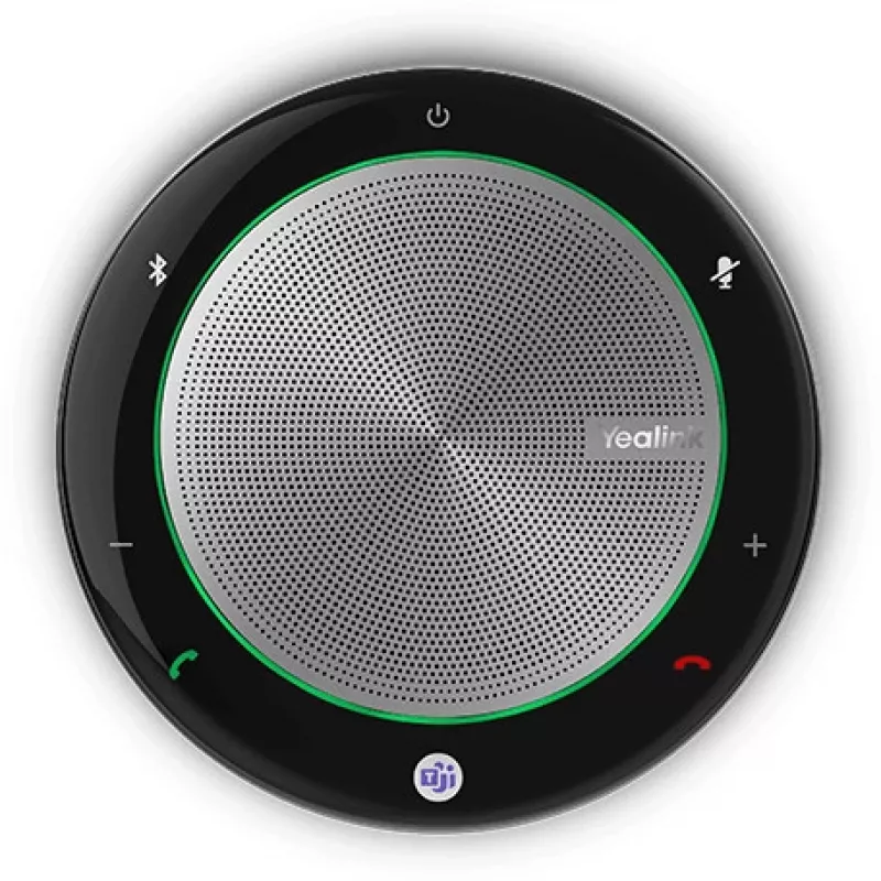 Głośnik konferencyjny Yealink CP 900 Universal USB Bluetooth Czarny Srebrny