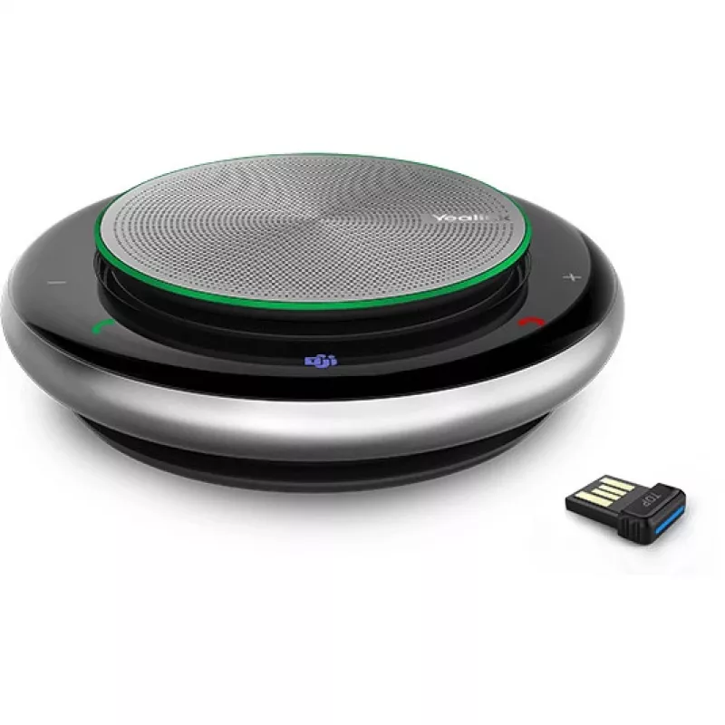 Głośnik konferencyjny Yealink CP 900 Universal USB Bluetooth Czarny Srebrny
