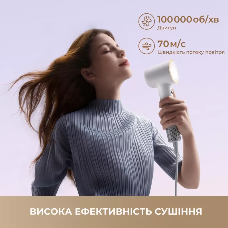 Suszarka do włosów Dreame Mini 1200 W biała