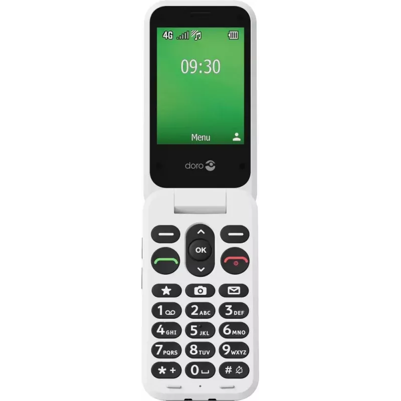 Telefon z funkcjami Doro Leva E30 2,8 cala 1150 mAh czarno-biały