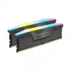Corsair VENGEANCE RGB DDR5 6000MT/s 32GB - SZARY - 32 GB - DDR5