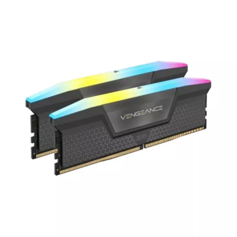 Corsair VENGEANCE RGB DDR5 6000MT/s 32GB - SZARY - 32 GB - DDR5
