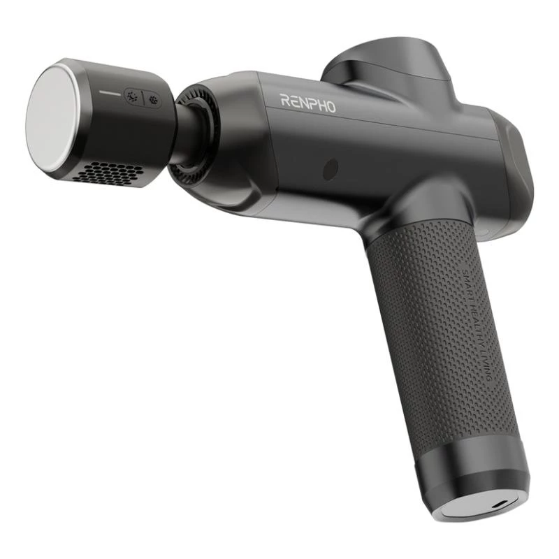 Renpho Massage Gun Power + Thermacool czarny PEU-R-C001SH-BK PEURC001SHBK (PEU-R-C001SH-BK)