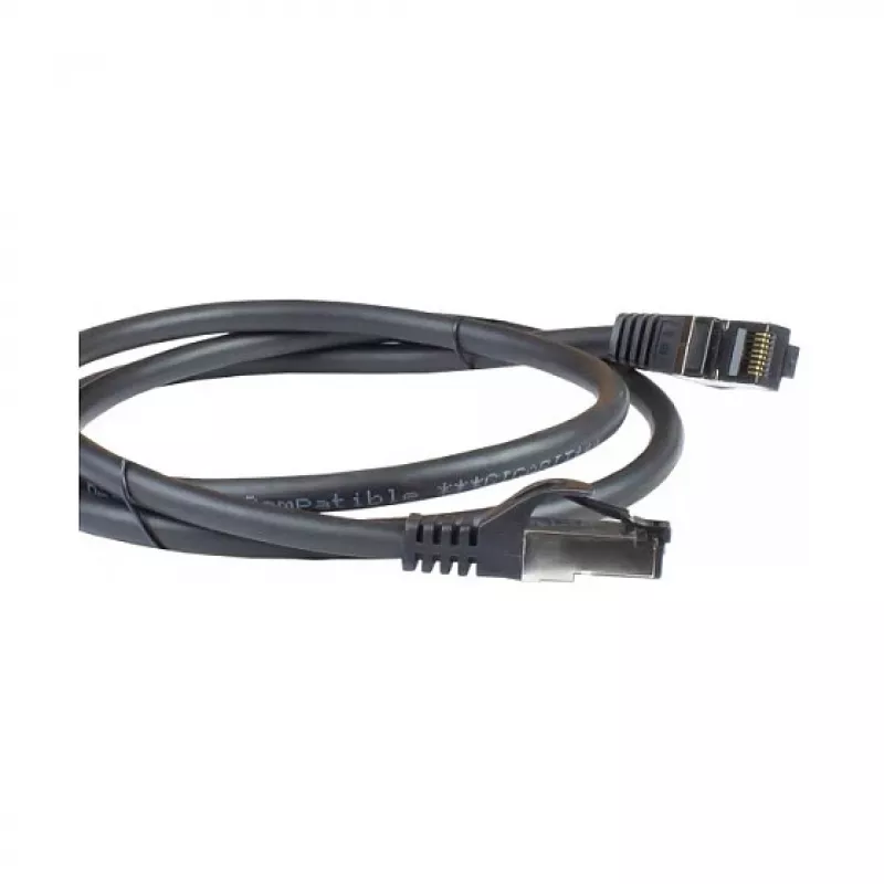 Alcasa 8060-HP200S Kabel sieciowy 20 m Cat6a S/FTP (S-STP) Czarny (8060-HP200S)