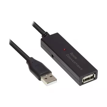 Good Connections GC-M0132 - 10 m - USB A - USB A - USB 2.0 - 480 Mbit/s - Czarny