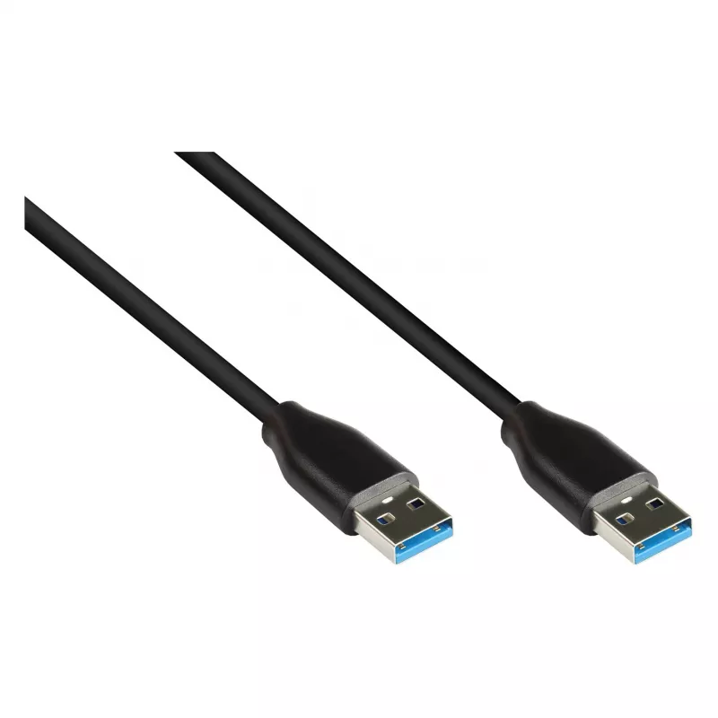 Good Connections 2831-AA010S - 1 m - USB A - USB A - USB 3.2 Gen 2 (3.1 Gen 2) - 10000 Mbit/s - Czarny