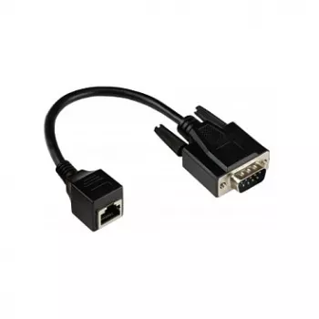 Good Connections GC 4945-MF - Przejściówka RJ45 gniazdo > D-Sub 9-pin wtyk czarny 0,1 m - Sieć - 0,1 m