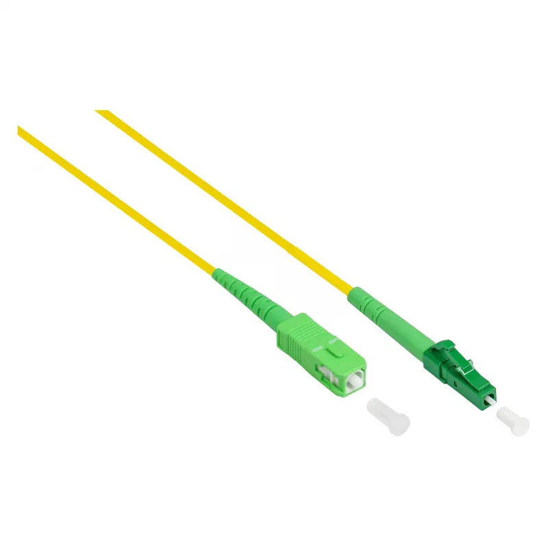 Alcasa LW-S901LASA Kabel światłowodowy 1 m LC/APC SC/APC OS2 Żółty (LW-S901LASA)