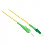 Alcasa LW-S902LASA Światłowodowy kabel 2 m LC/APC SC/APC FTTH G.652D Żółty (LW-S902LASA)
