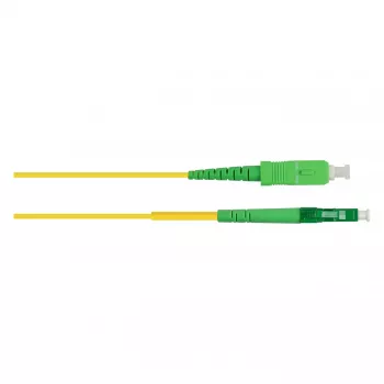 Alcasa LW-S902LASA Światłowodowy kabel 2 m LC/APC SC/APC FTTH G.652D Żółty (LW-S902LASA)