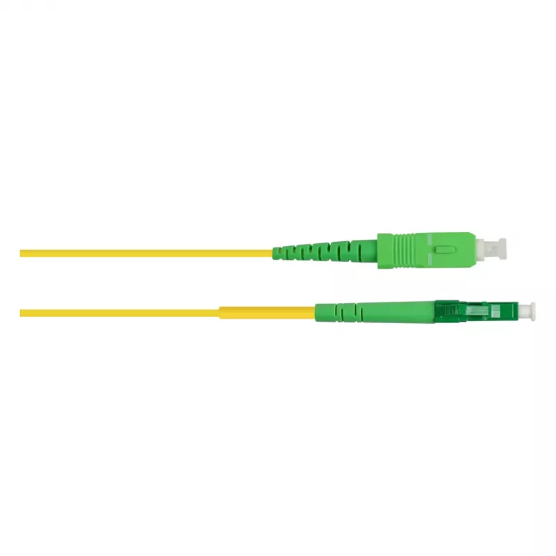 Alcasa LW-S902LASA Światłowodowy kabel 2 m LC/APC SC/APC FTTH G.652D Żółty (LW-S902LASA)