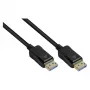 Kabel DisplayPort 2.0, 54 Gbit/s, UHBR 13.5, 4K @240Hz / 8K @60Hz, przewód miedziany, czarny, 1,5m, Good (DP20-015)