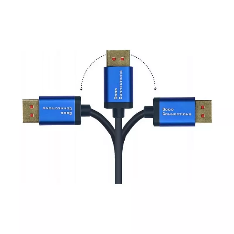 Kabel Alcasa SmartFLEX - 5 m - DisplayPort - DisplayPort - Męski - Męski - 7680 x 4320 Pikseli (4814-SF050B)