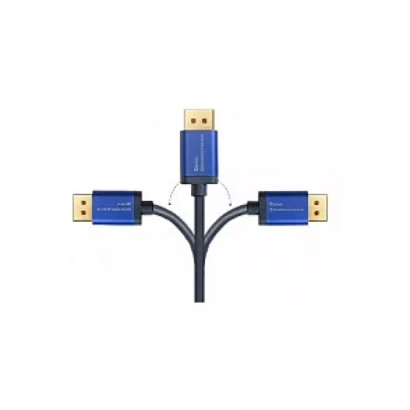 Good Connections 4824-SF020B - 2 m - DisplayPort - Mini DisplayPort - Męski - Męski - 768 x 432 pikseli