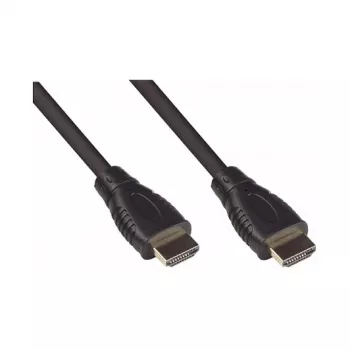 Good Connections Kabel połączeniowy HDMI 2.0b 4K UHD a60Hz 18 Gbit/s ze złoconymi stykami, czarny - Cyfrowy/Wyświetlacz/Wideo