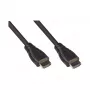 Good Connections Kabel połączeniowy HDMI 2.0b 4K UHD a60Hz 18 Gbit/s ze złoconymi stykami, czarny - Cyfrowy/Wyświetlacz/Wideo