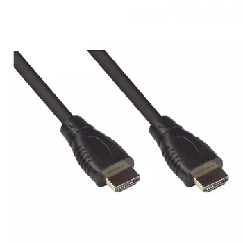 Kabel połączeniowy HDMI 2.0b, 4K / UHD @60Hz, 18 Gbit/s, pozłacane styki, czarny, 3 m, Good Connecti (4520-030)