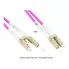 Alcasa LW-P820LC4 Kabel światłowodowy 20 m LC/UPC OM4 Cappuccino - Fioletowo - Biały (LW-P820LC4)