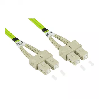Alcasa LW-8005SC5 Kabel światłowodowy 0,5 m LSZH OM5 SC Zielony (LW-8005SC5)