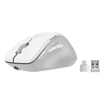 Mysz Speedlink LIBERA bezprzewodowa Bluetooth ładowalna cicha biała