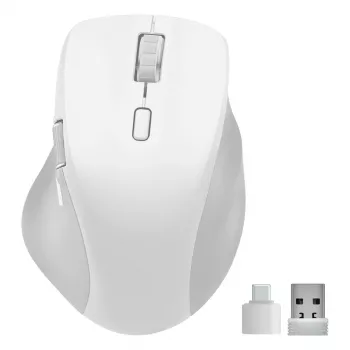 Mysz Speedlink LIBERA bezprzewodowa Bluetooth ładowalna cicha biała